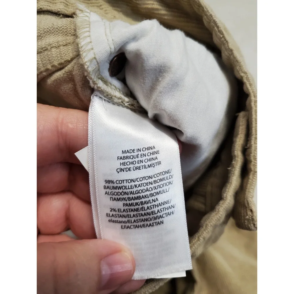 Polo Ralph‎ Lauren Cream Corduroy Pants Unisex 8 Classic Capsule Academia Boho
